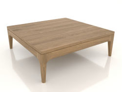 Low coffee table FARGO 800x800x250 mm (natural oak)