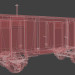 vagón 3D modelo Compro - render