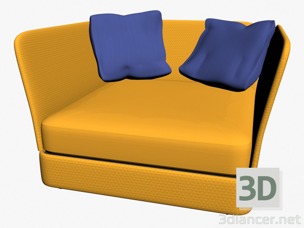 3D modeli Sandalye Cove (90) - önizleme
