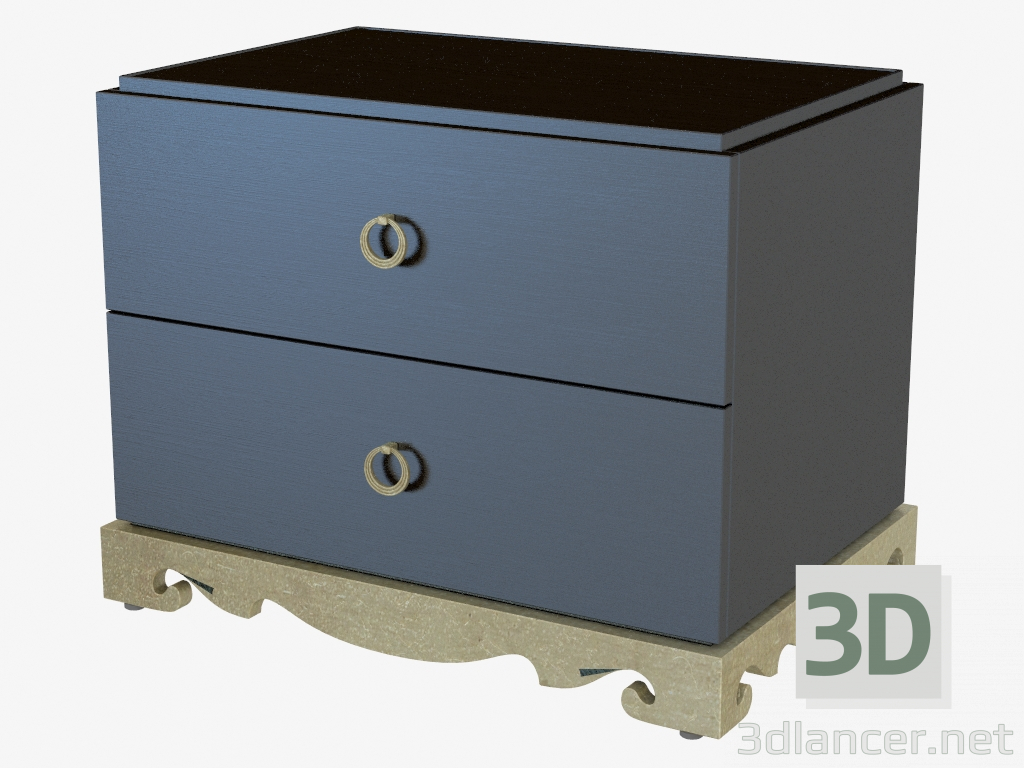 3d model Bedside table (FB.BST.VR.2) - preview