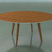 3D Modell Runder Tisch 3502 (H 74 - T 160 cm, M02, Teak-Effekt) - Vorschau