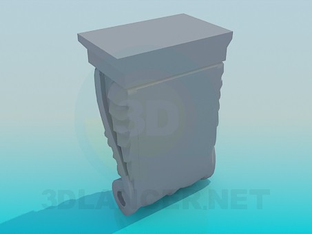 3d модель Лепнина декор – превью 3d модель Лепнина декор – превью