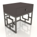 modèle 3D Table de chevet (foncé) - preview