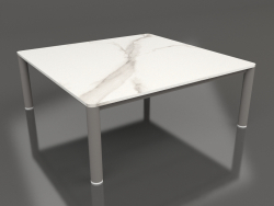 Coffee table 94×94 (Quartz gray, DEKTON Aura)