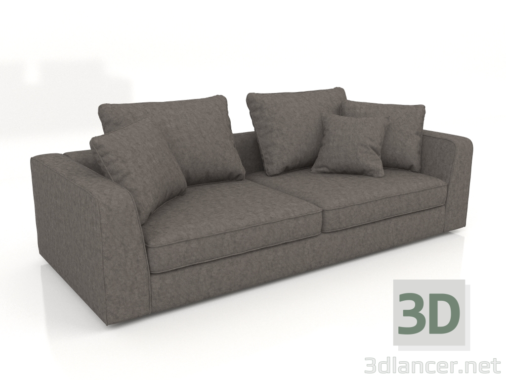 3d model Sofá Cartier 2 (Claudio 64) - vista previa