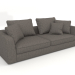 3D Modell Cartier-Sofa 2 (Claudio 64) - Vorschau