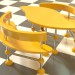 3d model A set of furniture - preview
