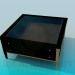 modello 3D Tavolino con cassetti - anteprima
