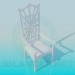 3D modeli Sandalye-web - önizleme