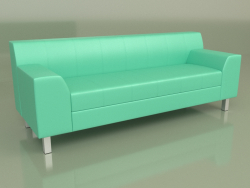 Sofa Flagship 3-seater (Green leather)