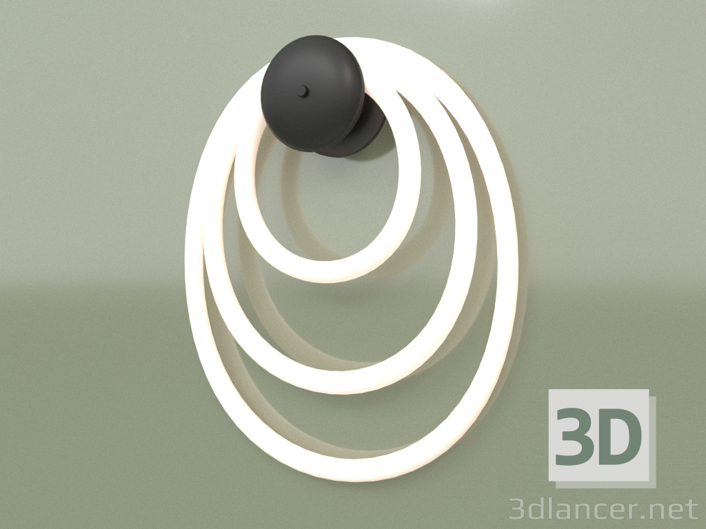 3d model Wall lamp ROPE WALL 4000K BK 10022 - preview
