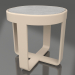 modello 3D Tavolino rotondo Ø42 (DEKTON Kreta, Sabbia) - anteprima