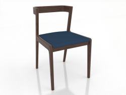 Sedia 463 mm (noce scuro)