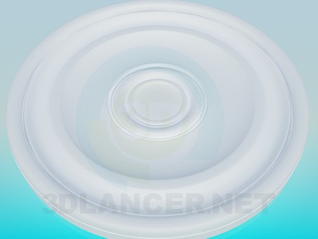 3d model Ceiling outlet - preview 3d model Ceiling outlet - preview