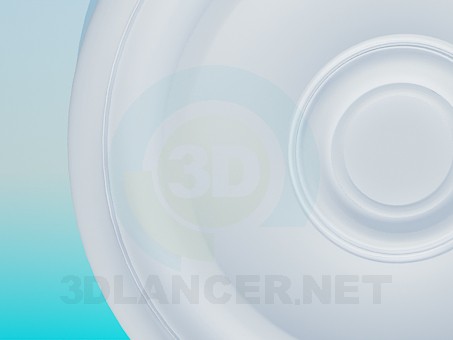 3d model Ceiling outlet - preview 3d model Ceiling outlet - preview