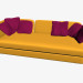 3d model Cala de sofá (205) - vista previa