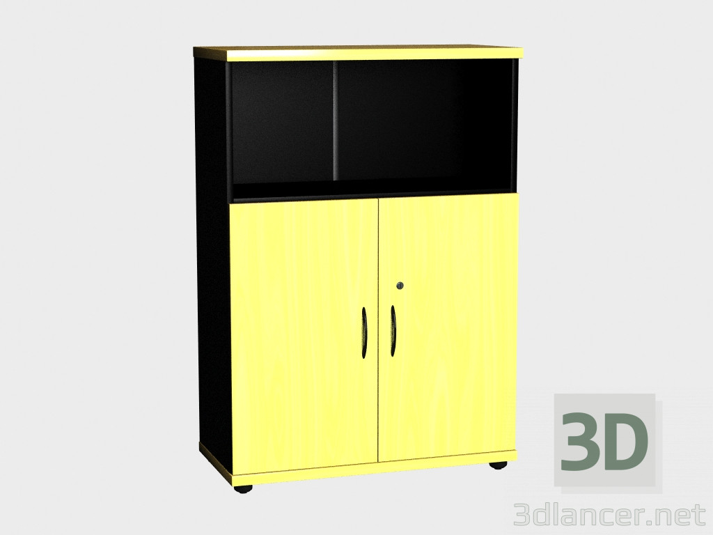 modello 3D Locker Mono Suite (R3S02) - anteprima