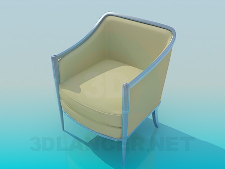 3d модель Кресло – превью 3d модель Кресло – превью