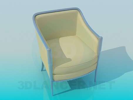 3d модель Кресло – превью 3d модель Кресло – превью