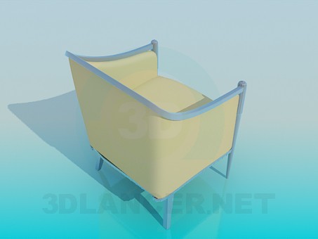 3d модель Кресло – превью 3d модель Кресло – превью