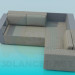 3d model Corner sofa - preview