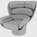 3d model Chair ELDA ARMCHAIR (92x92xH92) - preview