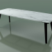 3d model Dining table (233, Marble, Black) - preview