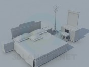 Die Möbel im Schlafzimmer