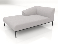 Chaise longue 180 sinistra