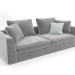 3D Modell Cartier-Sofa 2 (Gallardo 29) - Vorschau