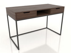 Writing desk 1200x600 mm (dark walnut)