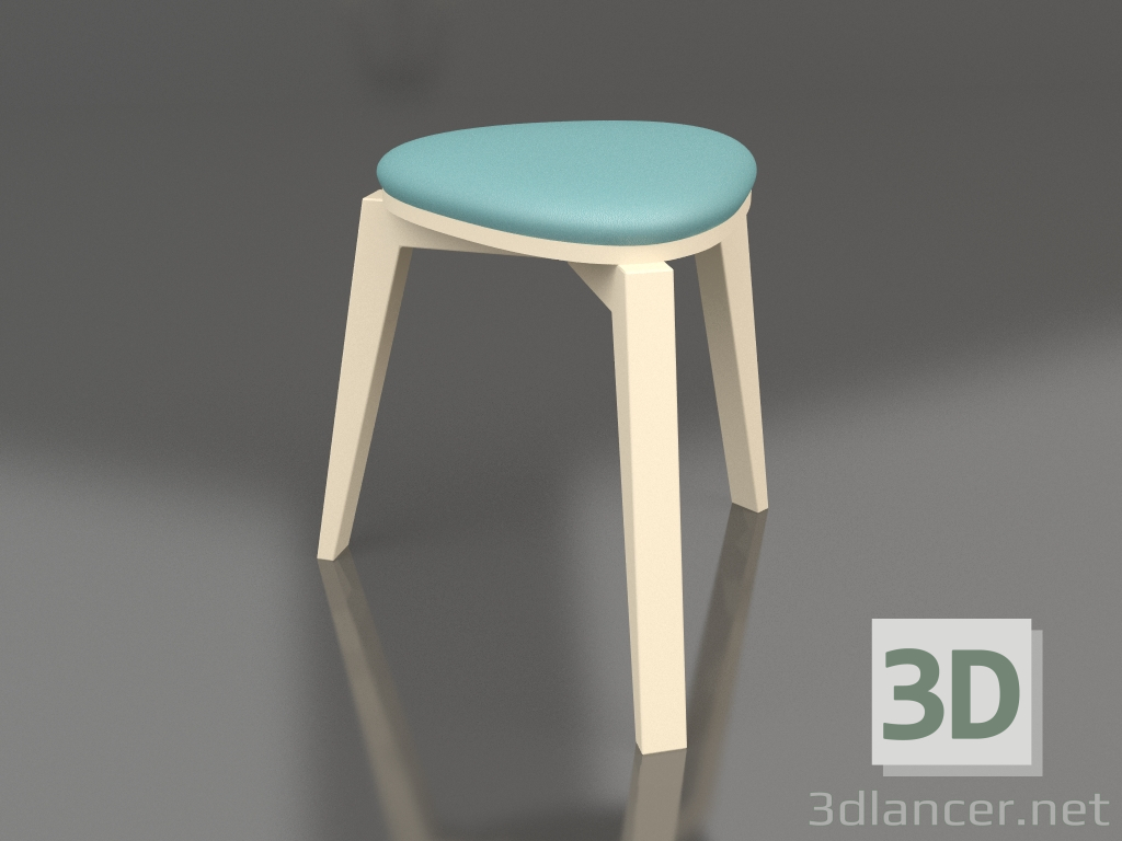 Modelo 3d Banqueta tripla (opção 7) - preview