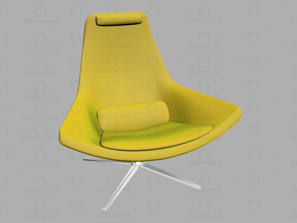 3d model Sillón 1 ME100 - vista previa