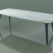 3d model Dining table (233, Marble, Blue) - preview