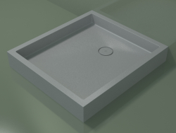 Shower tray Alto (30UA0140, Silver Gray C35, 90x100 cm)