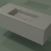 3d model Washbasin with drawer (06UC72401, Clay C37, L 120, P 50, H 36 cm) - preview