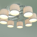 3d model Ceiling chandelier Salina 60104-8 (chrome) - preview