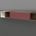 3 डी मॉडल अलमारियों का सेट एसटी 06 (1800x315x250, लकड़ी की भूरी रोशनी) - पूर्वावलोकन