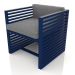 3d model Armchair (Night blue) - preview