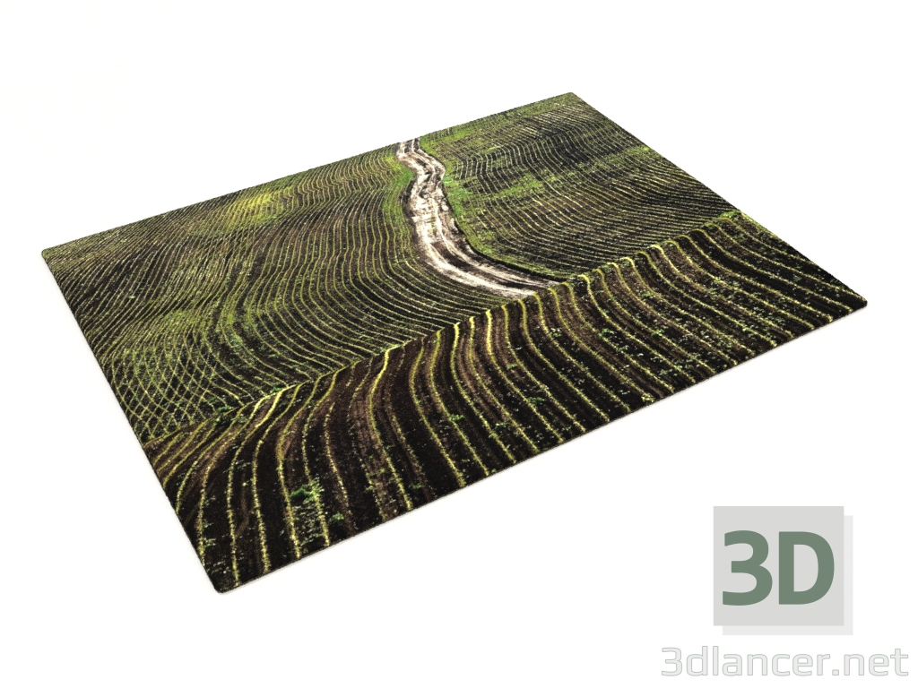 3d model Carpet 2400x3200 mm - preview 3d model Carpet 2400x3200 mm - preview