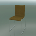 3d model Upholstered chair with fabric upholstery (107) - preview