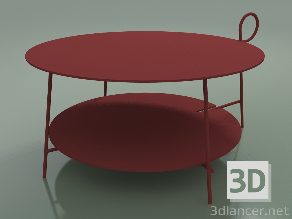 modello 3D Tavolino grande CARMINA (040) - anteprima