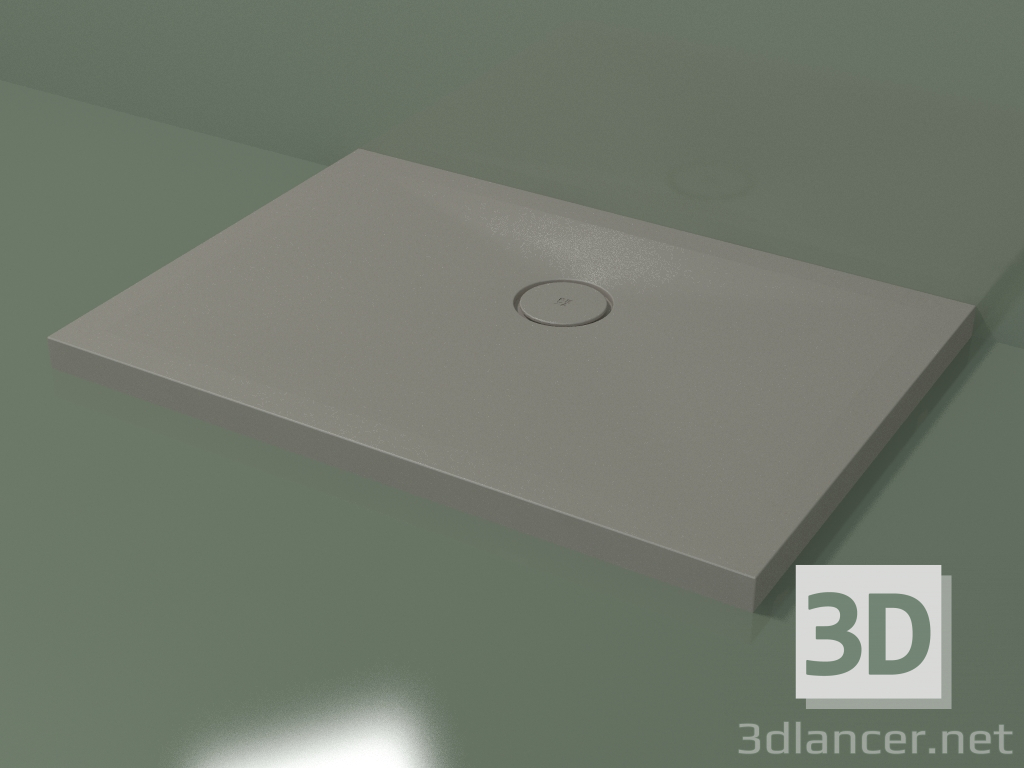 3d model Shower tray (30UB0118, Clay C37, 100 X 70 cm) - preview