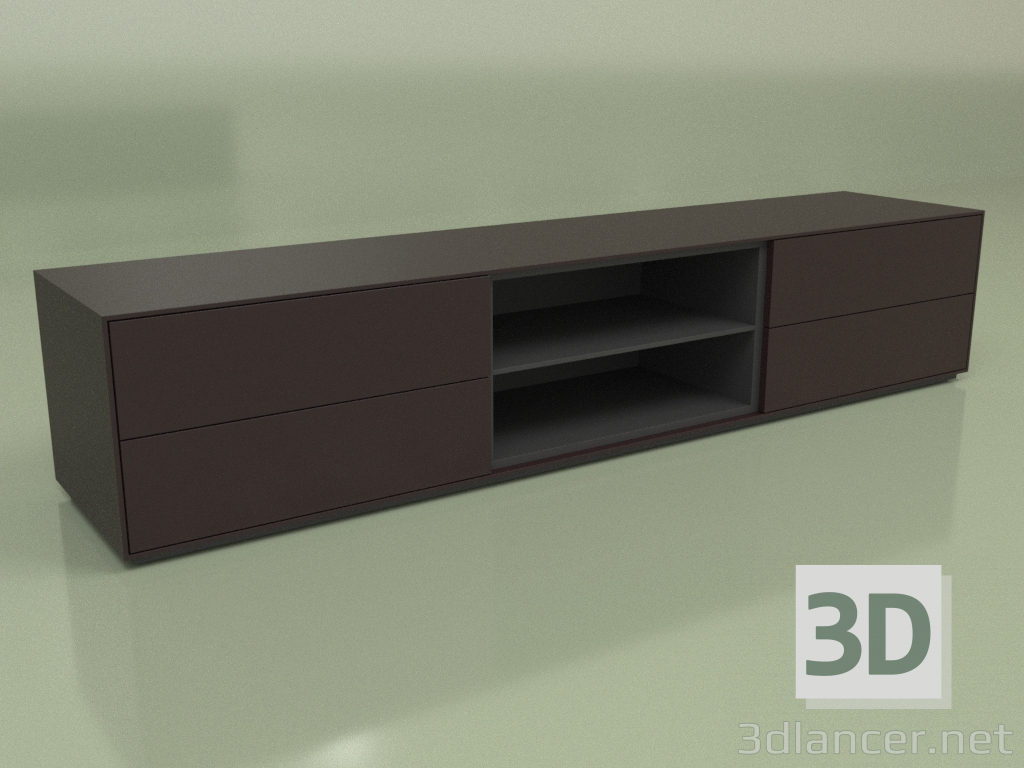 modello 3D Porta TV Idea 4W2 (12) - anteprima