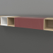 modèle 3D Set d'étagères ST 06 (1800x315x250, bois blanc) - preview