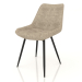3d model Chair Amalia (beige-black) - preview