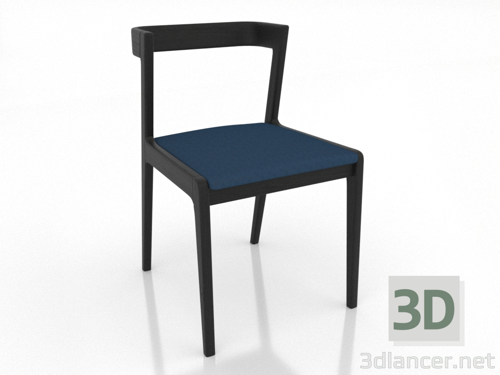 3d model Silla 463 mm (negro RAL 9005) - vista previa 3d model Silla 463 mm (negro RAL 9005) - vista previa
