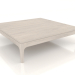 modello 3D Tavolino basso FARGO 1000x1000x250 mm (rovere sbiancato) - anteprima