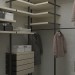 3D Modell Moderne Garderobe 1680 x 1870 x 2830 (h) mm - Vorschau