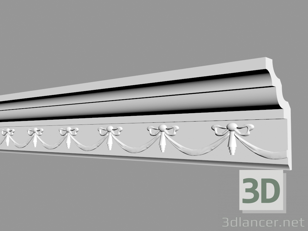 3D Modell Gesims C1035 - Vorschau